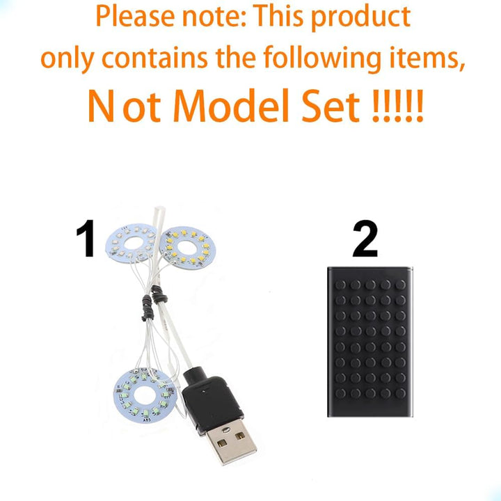 GEAMENT LED Licht-Set Kompatibel mit Lego Giesskanne mit Blumen (Flowers in Watering Can) - Beleucht