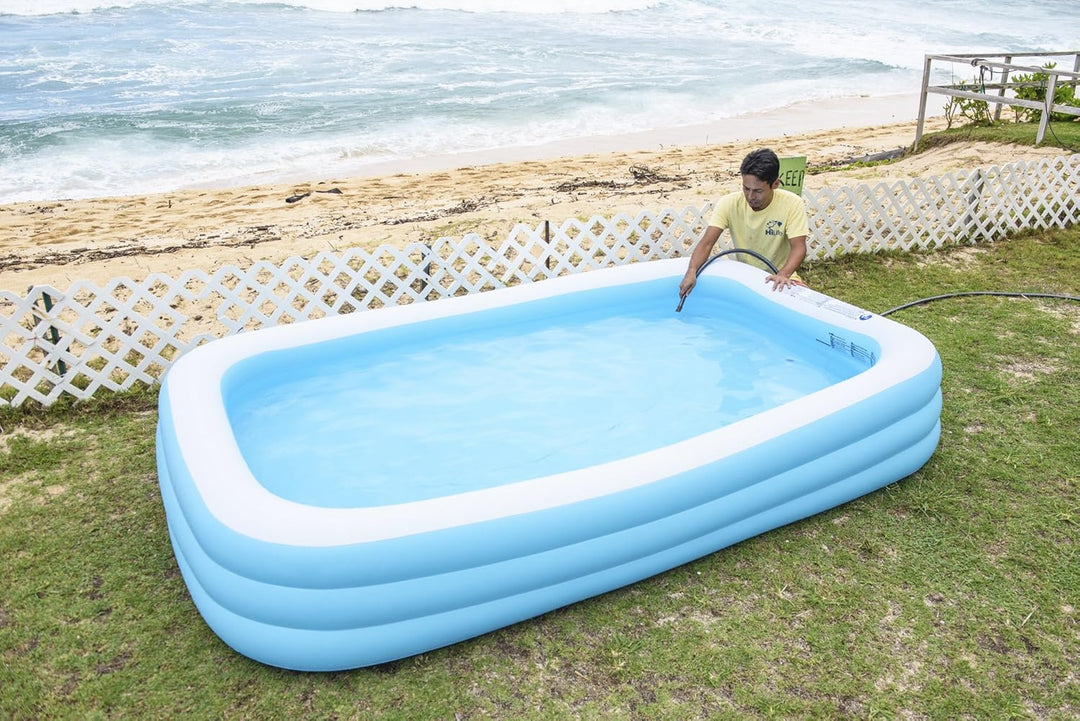 Jilong Giant Swimming Pool 305x183x56 cm Familienpool Planschbecken Kinderpool Schwimmbecken Kinder