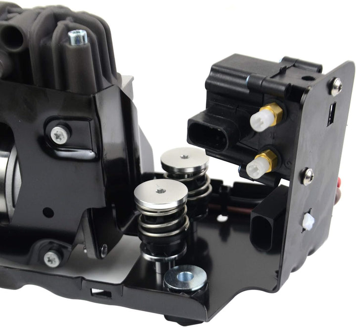GELUOXI Luftkompressor + Luftfederventilsteuergert + Halterung für B-M-W 5er F11 GT F07 F01 F02 F03