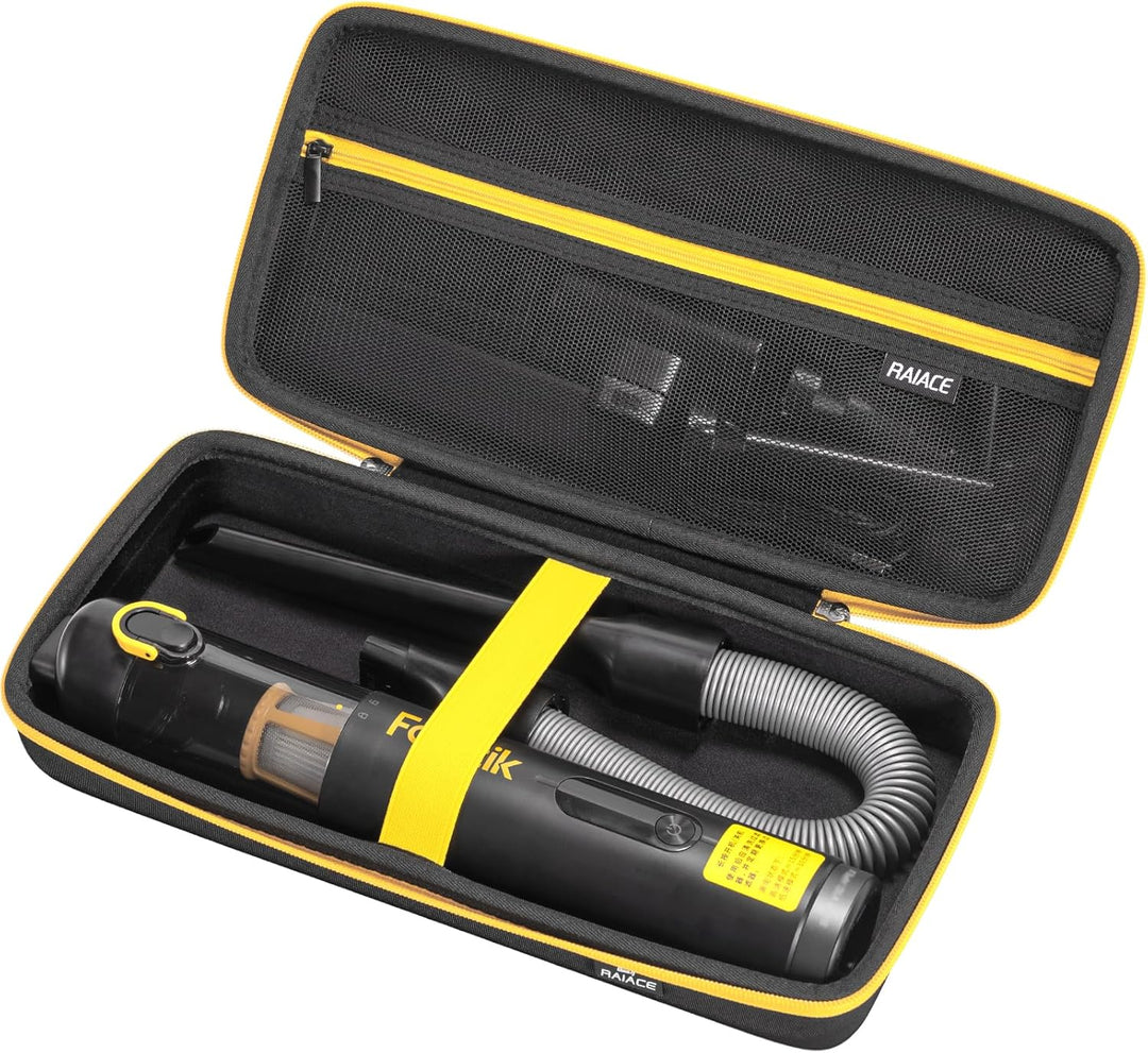RAIACE Autostaubsauger-Etui, Hartschalen-Reiseetui, kompatibel mit Fanttik V8 Apex/Slim V8 Mate/ V10
