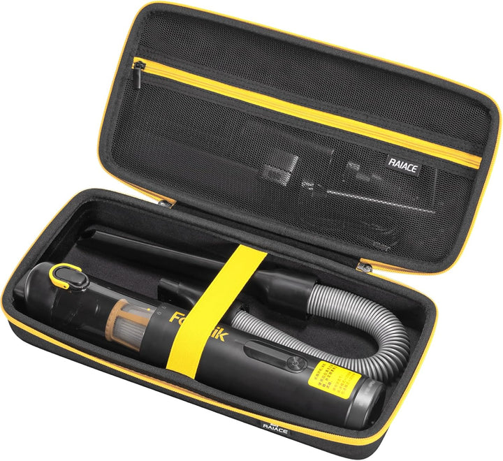 RAIACE Autostaubsauger-Etui, Hartschalen-Reiseetui, kompatibel mit Fanttik V8 Apex/Slim V8 Mate/ V10