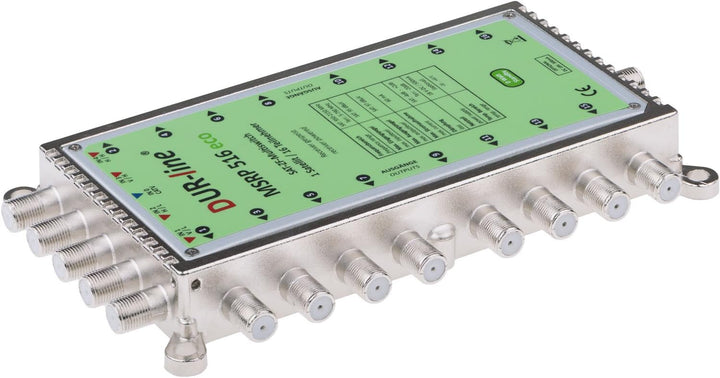 DUR-line MSRP 5/16 eco - Multischalter für 16 Teilnehmer - Geringe Stromaufnahme - 0 Watt Standby Mu
