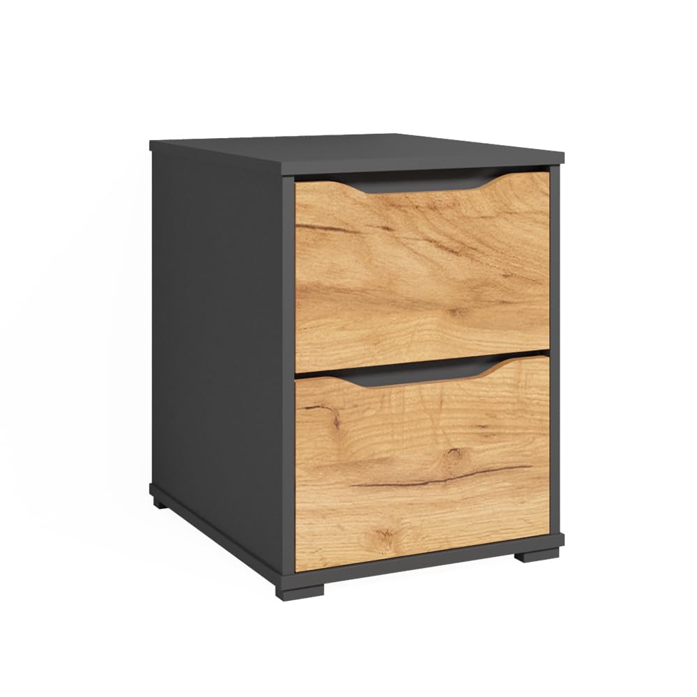 Vicco Nachttisch "Ruben", Goldkraft Eiche 40.2 x 53.6 cm, Goldkraft Eiche