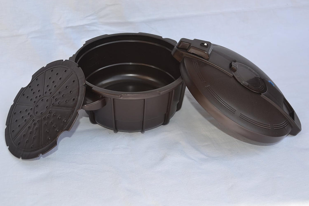 Smart Cooker Schnellkochtopf f. die Mikrowelle m. Dämpfeinsatz Ø 18,5cm innen 880088 BA 00