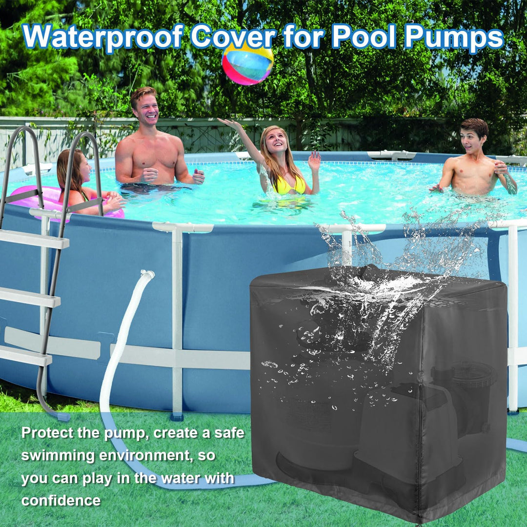 Pumpenhaus Pool 66 * 62 * 72cm Poolpumpe Abdeckung 55 * 50 * 62cm (55x50x62cm), 55x50x62cm