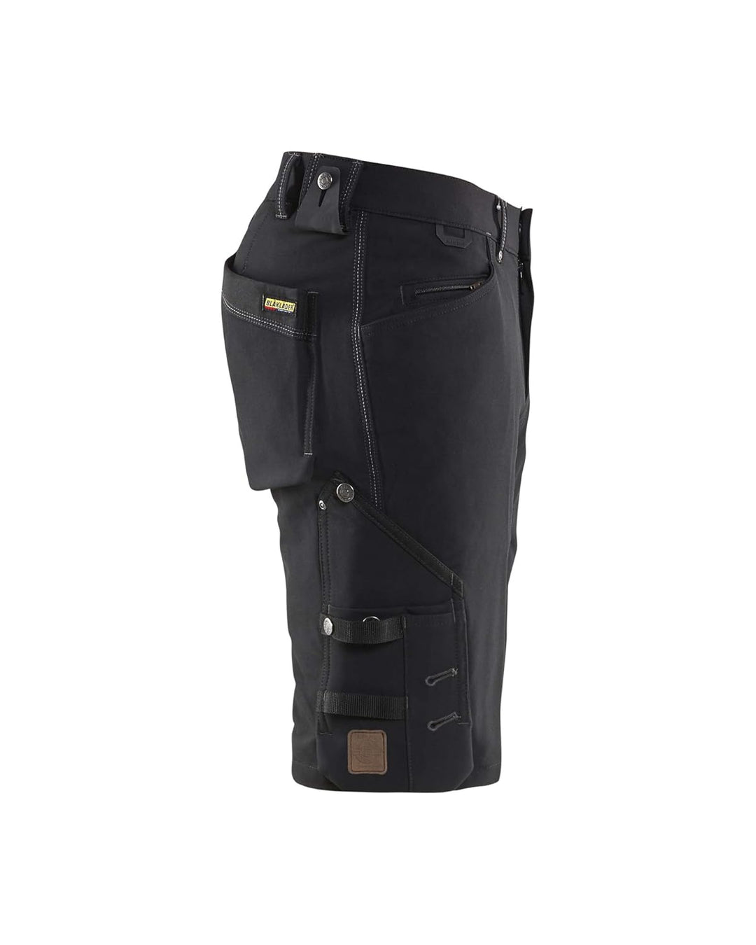 BLÅKLÄDER Craftsman Shorts Full Stretch Herren 33R Schwarz, 33R Schwarz