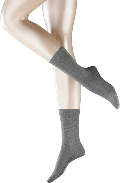 FALKE Damen Socken Family 3er Pack, Grösse:35-38;Farbe:Dark Navy (6379)