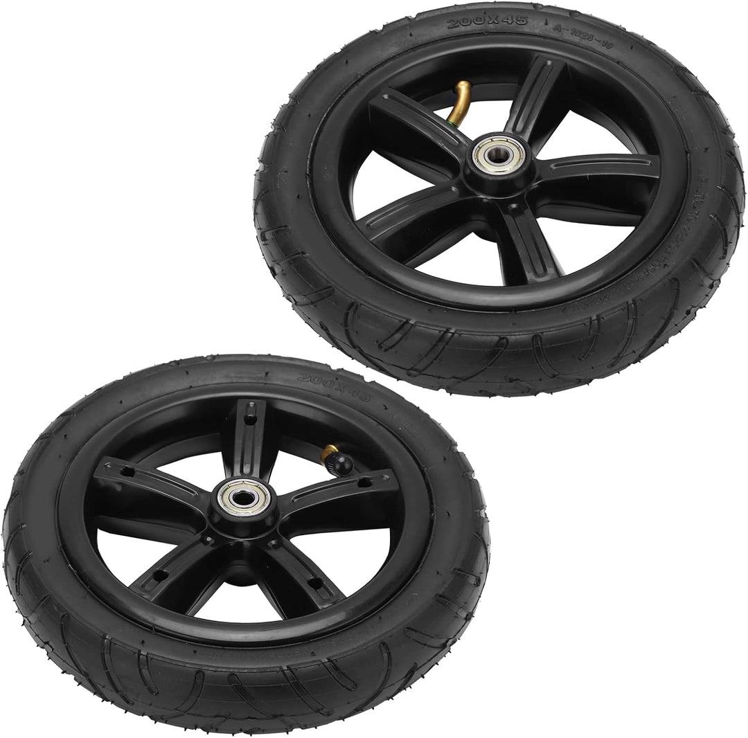 Panv 8 Zoll 200x45 Rad- und Reifensatz, 8 Zoll Reifen 200x45 Verschleissfester Schlauch für Elektror