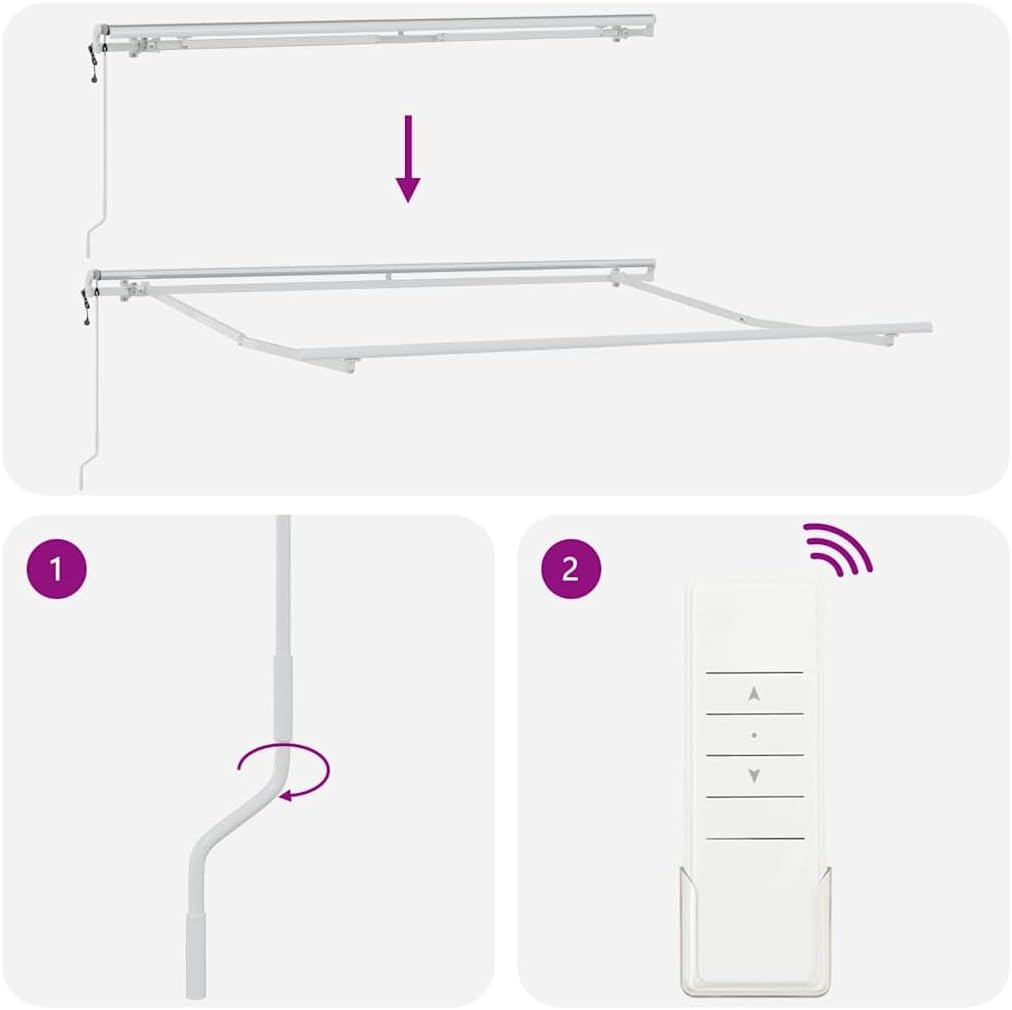 vidaXL Einziehbare Markise Beige 350 x 250 cm Beige, Moderne, UV-beständige Materialien, wasserfeste
