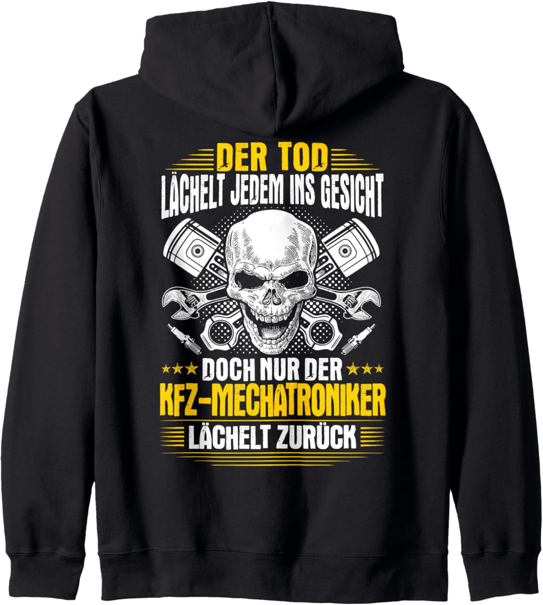 Lächeln KFZ-Mechatroniker Kapuzenjacke