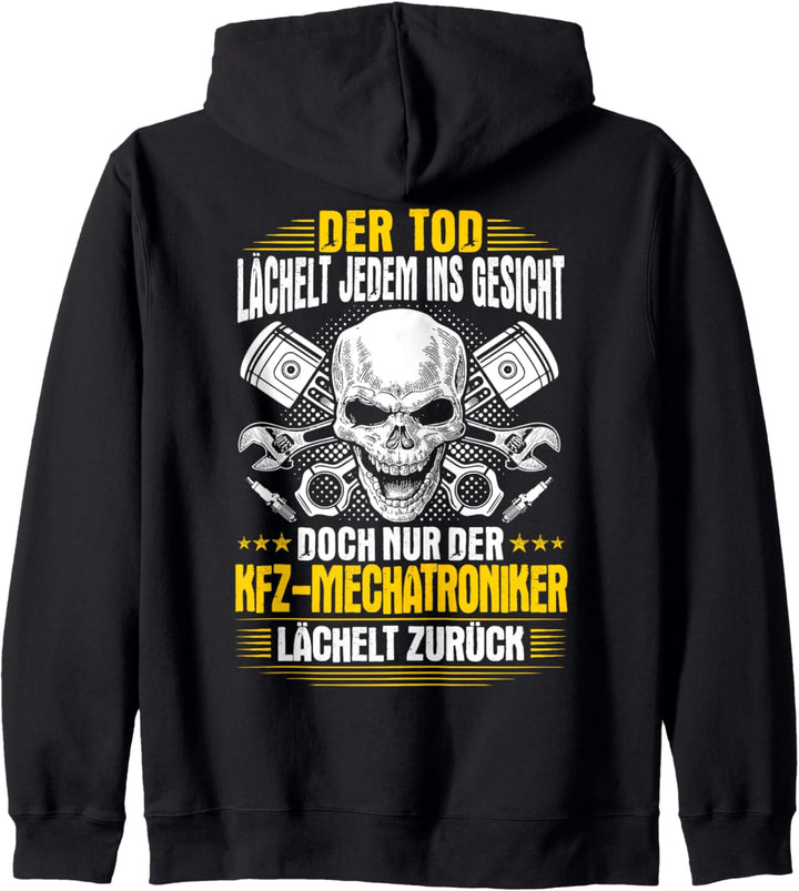 Lächeln KFZ-Mechatroniker Kapuzenjacke
