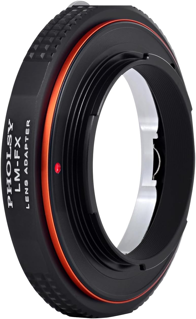 PHOLSY Objektivadapter Kompatibel mit Leica M LM, Zeiss ZM, Voigtlander VM Objektiv auf FX Kamerageh