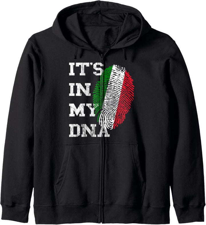 Es Ist In Meiner DNA Italiener Genetik Italien Italiano Kapuzenjacke