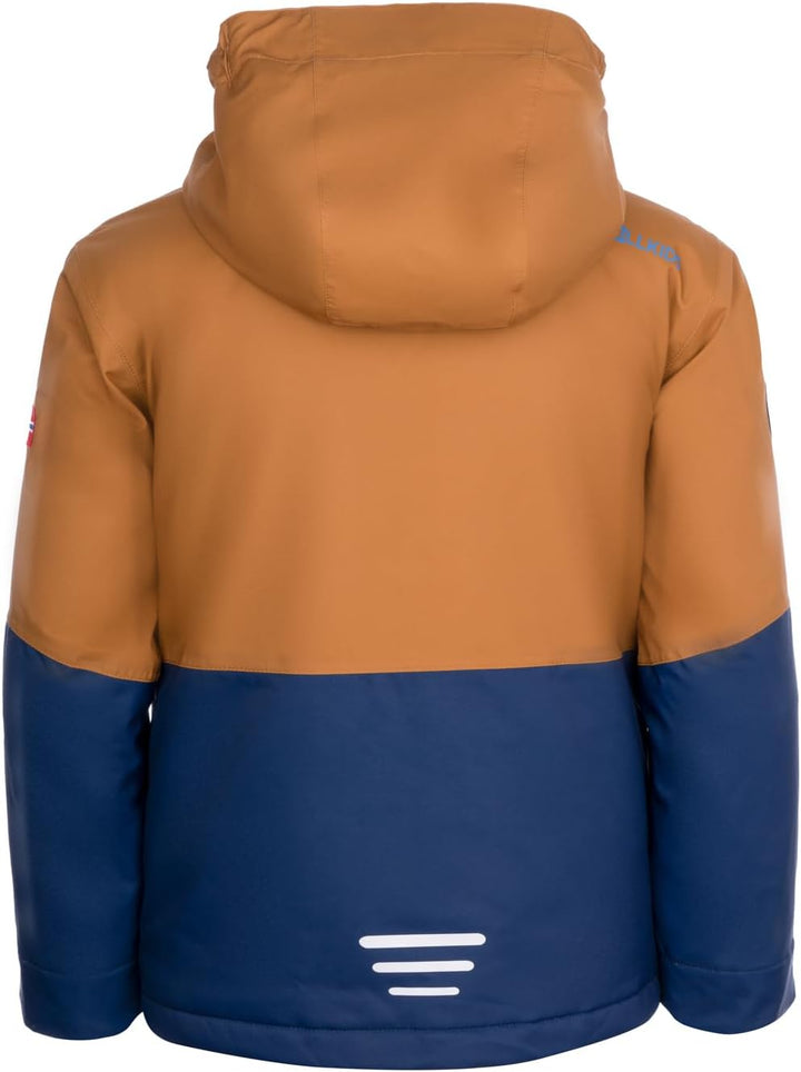 Trollkids Hallingdal Mädchen Skijacke 92 Bronze/Marineblau, 92 Bronze/Marineblau