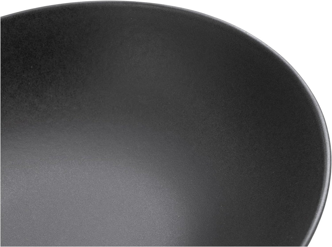 CreaTable, 23146, Serie SOFT TOUCH BLACK, Geschirrset, Kombiservice 20 teilig