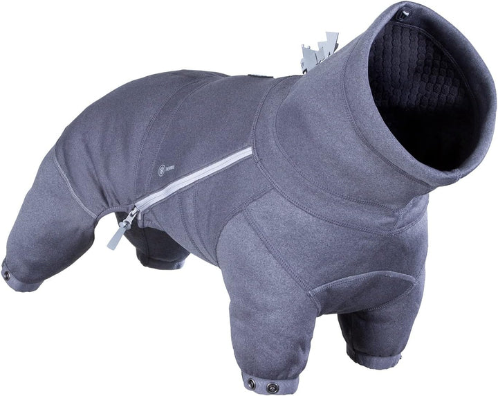Hurtta Midlayer Hundeoverall, Brombeere, 14 Monate brombeerfarben 14M, brombeerfarben 14M