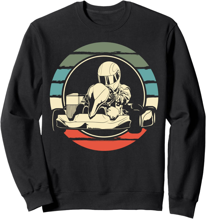 Kartfahrer Rennfahrer Rennkart Kartsport Gokart Sweatshirt