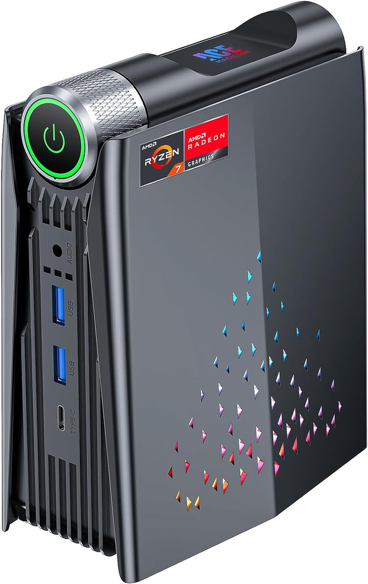 ACEMAGICIAN Mini PC AMD Ryzen 7 5700U (bis zu 4,3 GHz), 16GB DDR4 512GB SSD Micro Desktop Computer【3
