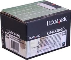C544, X544 Series Extra High Yield Black Return Program Toner (6,000 Yield)
