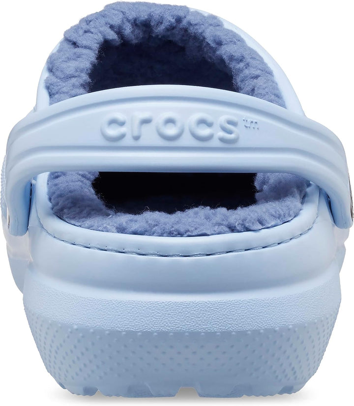 Crocs Unisex Kinder Classic Lined Clog K 17 EU Blauer Calcit, 17 EU Blauer Calcit