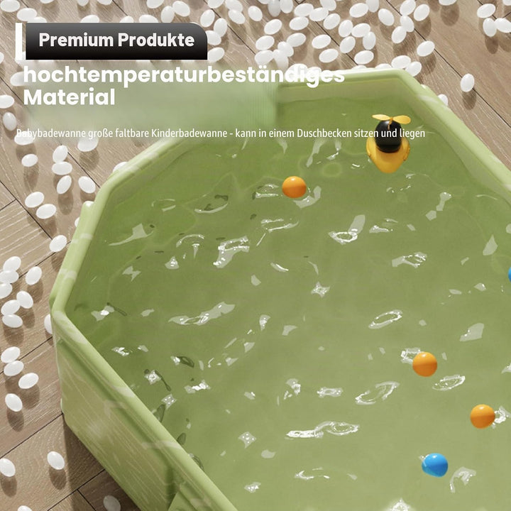 Faltbare Badewanne Baby, Grosse Kinderbadewanne, Baby Badewanne Faltbare, Tragbare Faltbare Badewann