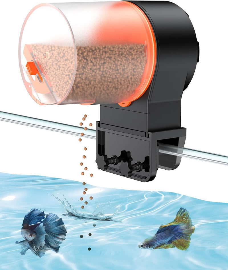 Pawfly Automatischer Fischfütterer für Aquarium Automatischer Urlaubstimer Fischfütterer für Aquariu