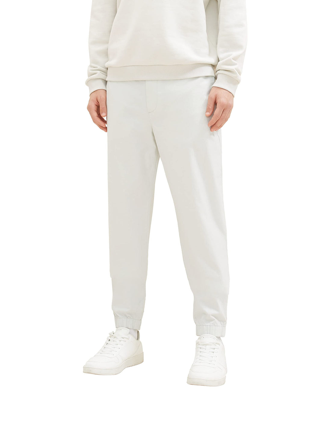 Tom Tailor Denim Herren Denim Tapered Fit Chino Hose 1037538 S 32244 - Foggy Dawn, S 32244 - Foggy D