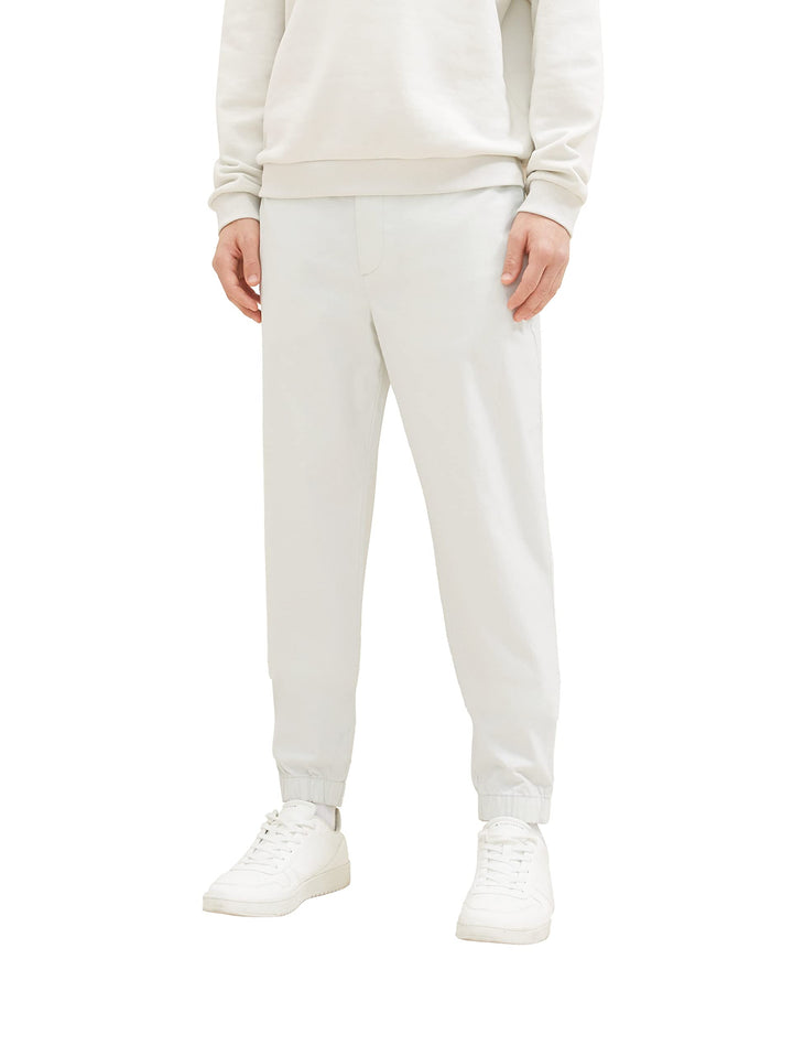Tom Tailor Denim Herren Denim Tapered Fit Chino Hose 1037538 S 32244 - Foggy Dawn, S 32244 - Foggy D