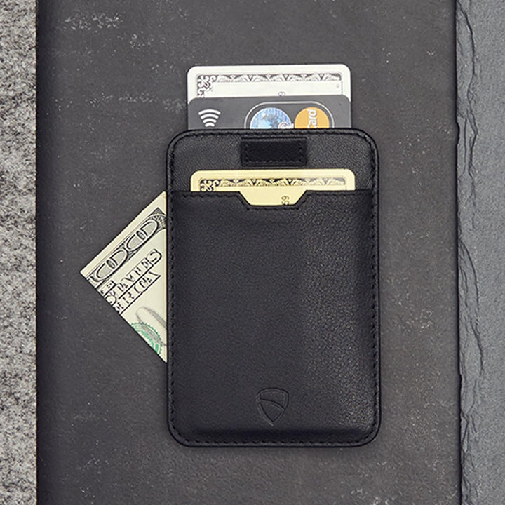 Vaultskin Chelsea Ultra-Slim Leder-Geldbörse für die Vordertasche - RFID-Blockierung für Männer mit