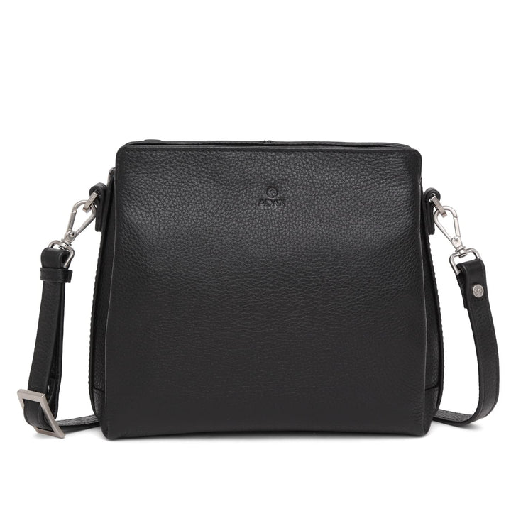 Adax Stylish Elegant Echtleder Umhängetasche Schultertasche Damen, Hüfttasche Gross Desigual Crossbo