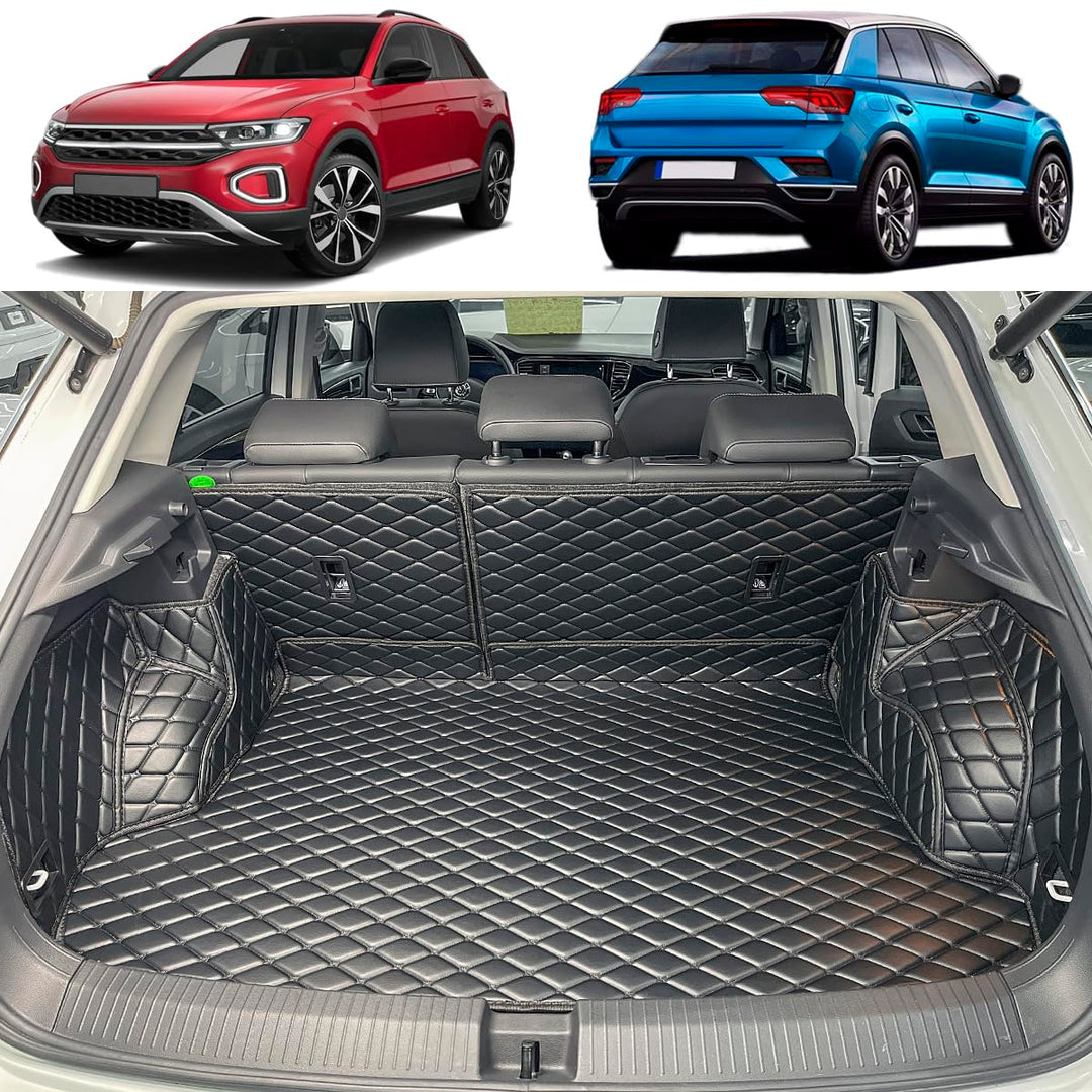 Kofferraumwanne kompatibel mit VW T-ROC 2017-2025 (oberer Ladeboden) Kofferraummatte | Passt Nicht i