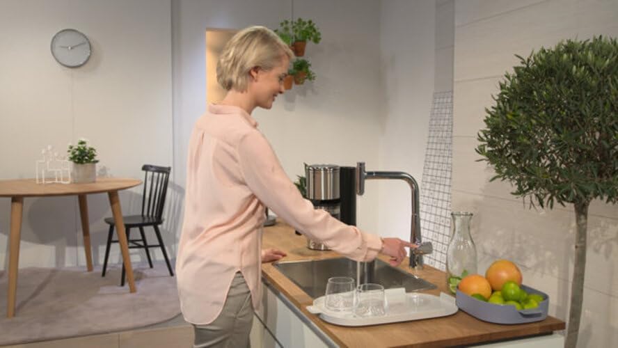 hansgrohe Talis Select S Einhebel-Küchenarmatur (Komfort-Höhe 300mm mit ausziehbarem Auslauf) Chrom