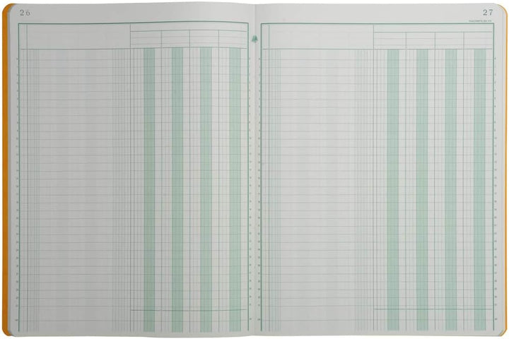 EXACOMPTA 4040E Piq?re, 4 colonnes, 31 lignes, 80 pages VE1