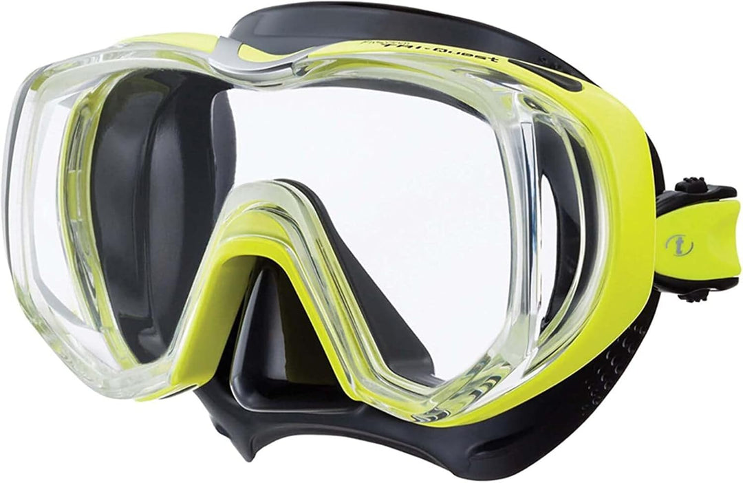 Taucherbrille Tusa Tri-Quest Freedom - tauchmaske schnorchelmaske erwachsene silikon (M-3001) transa