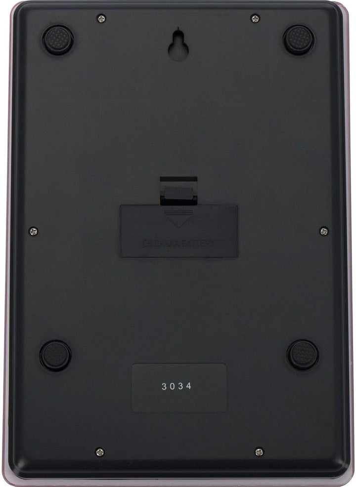 Westmark Digitale Küchenwaage mit Tara-Funktion, Wiegebereich bis 5 Kg, Glas-Wiegefläche, 22 x 15,3