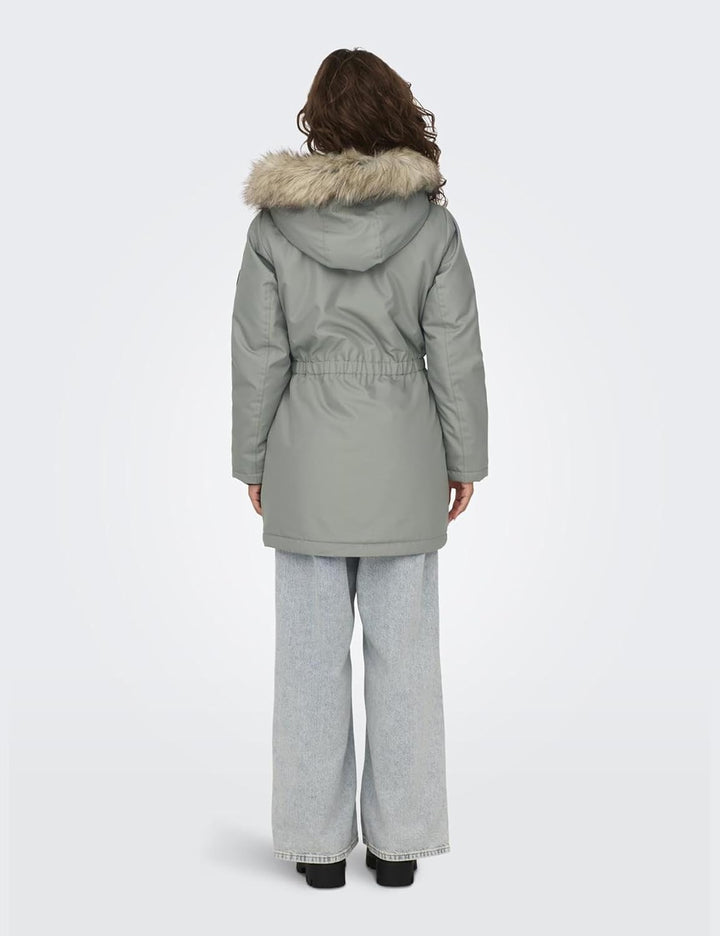 ONLY Female Langer Parka ONLIRIS Langer Parka XS Shadow, XS Shadow