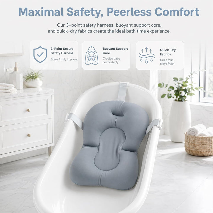 Babys Badekissen,Baby Badewannensitz,Einsatz Babywanne Badewanneneinsatz,Säuglings Neugeborene Badew