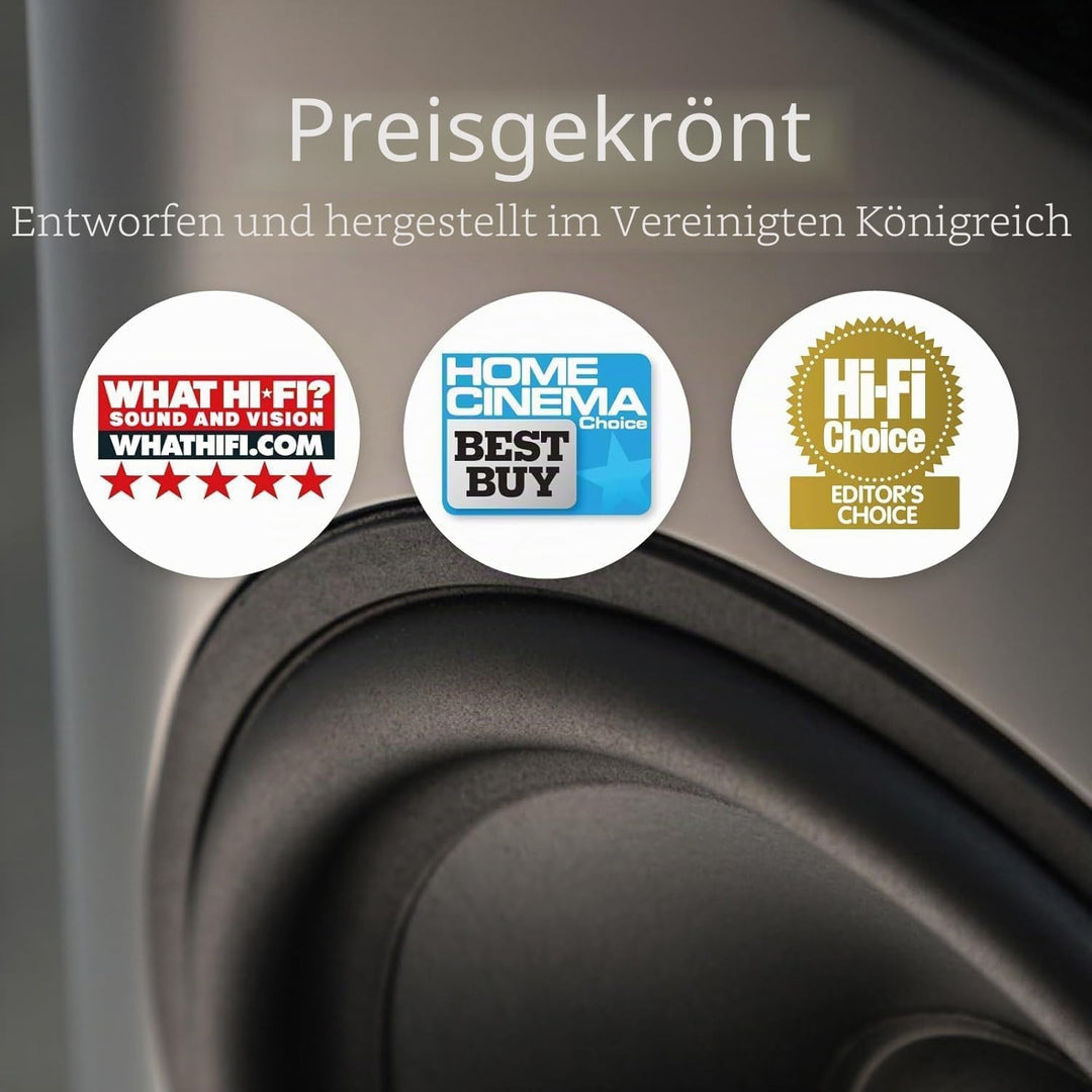 Q ACOUSTICS 3050i Standlautsprecher Paar Arctic White - 2-Wege-Reflexgehäuse, Bass-Treiber 2 x 165 m
