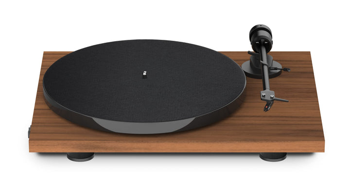 Pro-Ject E1, Plug &amp; Play Einsteiger Plattenspieler mit OM5e System und elektronischer Geschwindigkei