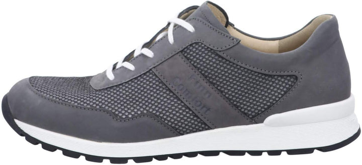 Finn Comfort Herren Prezzo Sneaker 39.5 EU Mittelgrau, 39.5 EU Mittelgrau