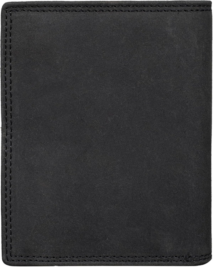 Herren Geldbörse aus Echt-Leder - Geldbeutel mit RFID-Schutz - Grosses Portemonnaie für Herren - Vin