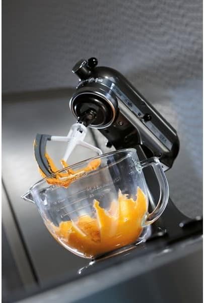 Flexirührer 5KFE5T für KitchenAid Küchenmaschinen mit kippbarem Motorkopf - Perfekt für müheloses Rü