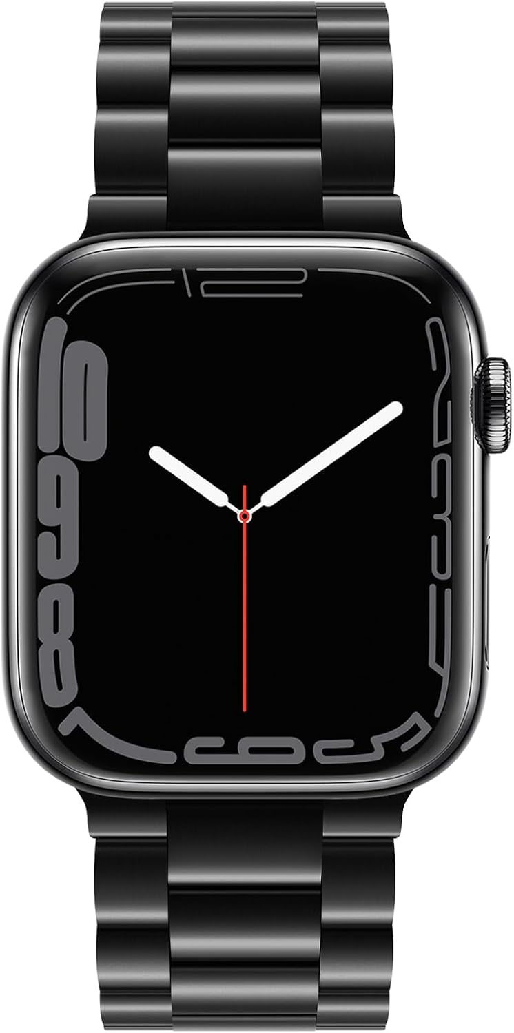 Tasikar Armband Kompatibel mit Apple Watch Armband 41mm 40mm 38mm Prämie Edelstahl Metall Ersatz Arm