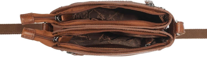 The Chesterfield Brand Laos - Umhängetasche 22 cm Cognac, Cognac