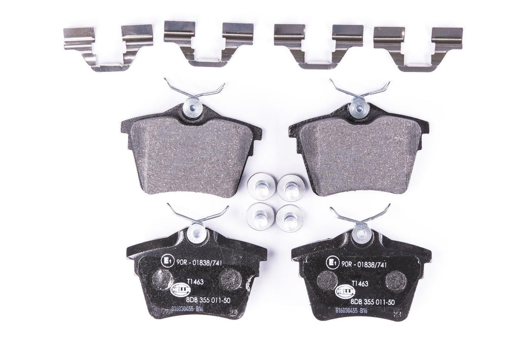 HELLA PAGID 8DB 355 011-501 Bremsbelagsatz - T1463 - Dicke/Stärke: 17.8mm - Bremssystem: Lucas - nic