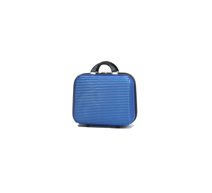 Kabine/Mittelgrosser Koffer mit oder ohne Vanity, Blau - 5859, Vanity 17 Pouces