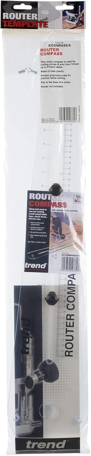 Trend Router Kompass für präzises Kreis- und Bogen schneiden, R/COMPASS/A