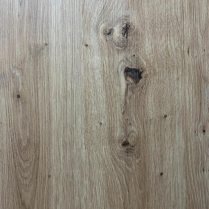 Einlegeboden nach Mass Dekorspanplatte 19mm mit ABS-Kante und Haltern Eiche ASTIG (140 x 30 cm), 140