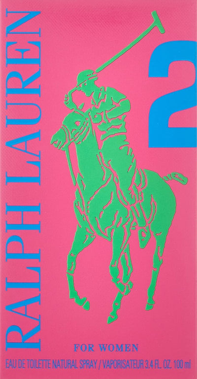 RALPH LAUREN Big Pony 2 pink Wom EDT Vapo 100 ml 100 ml (1er Pack), 100 ml (1er Pack)