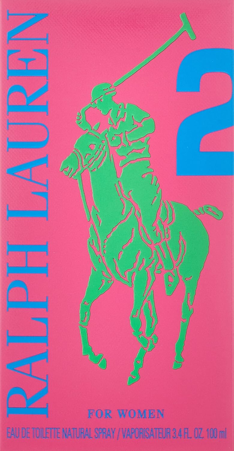RALPH LAUREN Big Pony 2 pink Wom EDT Vapo 100 ml 100 ml (1er Pack), 100 ml (1er Pack)
